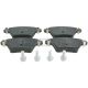 Bremsbeläge hinten - reparatursatz passend für FORD GALAXY, FORD MONDEO, JAGUAR X-TYPE, RENAULT KANGOO