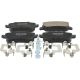 Bremsbeläge hinten - reparatursatz passend für FORD GALAXY, FORD S-MAX, LAND ROVER FREELANDER 2, LAND ROVER RANGE ROVER EVOQUE, VOLVO S60, VOLVO S80, VOLVO V60, VOLVO V70, VOLVO XC60, VOLVO XC70