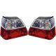 DESIGNRÜCKLAMP. SET  GOLF, passend für 83-91             KLARGLAS