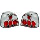 DESIGNRÜCKLAMP. SET  GOLF, passend für 91-97       KLARGLAS/CHROM