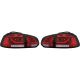 DESIGNRÜCKLAMP.SET GOLF 6, passend für 08-12      LED; ROT-WEISS,