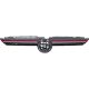 SPORTGRILL+LED  VW GOLF 8, passend für 20->>  SCHW./ROT GTI-LOOK, 5H0853651N 041