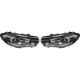 DESIGNSCHEINW.SET SCIROCCO passend für 08-14        SCHWARZ/CHROM