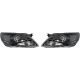 DESIGNSCHEINW.SET  TIGUAN, passend für 07-11      KLARGL./SCHWARZ
