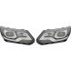 DESIGNSCHEINW.SET  TIGUAN, passend für 11-16     KLARGLAS/SCHWARZ