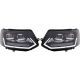 VOLL-LED SCHEINW. SET  T5, passend für 09-15             SCHWARZ, 7E1941016