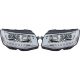 DESIGNSCHEINW.SET      T6, passend für 15-19      KLARGL./CHROME