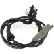 Abs-sensor raddrehzahl hinten passend für CITROEN C4, CITROEN C4 PICASSO, PEUGEOT 307, PEUGEOT 307 SW, PEUGEOT 308, PEUGEOT 308 CC, PEUGEOT 308 SW, PEUGEOT 408