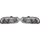 DESIGNSCHEINW.SET ALFA 156 passend für 97-03       KLARGLAS/CHROM
