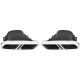 SPORTAUSPUFFBLENDEN  W213, passend für 16->>    SPORT E63S-OPTIK,