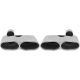 SPORTAUSPUFFBLENDEN  W221, passend für 05-13         SPORT-OPTIK,