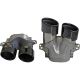 SPORTAUSPUFFBLENDEN  W205, passend für 14-21            C43-OPTIK