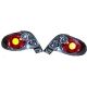 DESIGNRÜCKLAMP.SET 206 CC, passend für 98-05         KLARGL/CHROM