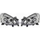 DESIGNSCHEINWERF.SET CLIO, passend für 05-09       KLARGLAS/CHROM