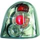 DESIGNRÜCKLAMP.SET TWINGO, passend für 93->>       KLARGLAS/CHROM