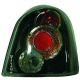 DESIGNRÜCKLAMP.SET TWINGO, passend für 93->>     KLARGLAS/SCHWARZ
