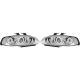 DESIGNSCHEINWF. SET CIVIC, passend für 92-95       KLARGLAS/CHROM