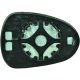 SP. GLAS RE.   SEAT IBIZA, passend für 08-03/12 6J0 857 522 A