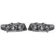 DESIGNSCHEINWF.SET TOLEDO, passend für 99-05     KLARGLAS/SCHWARZ