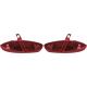 DESIGNRÜCKLAMP. SET  LEON, passend für 09-12                  LED