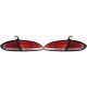 DESIGNRÜCKLAMP. SET  LEON, passend für 05-09                  LED