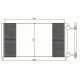KONDENSATOR    FIAT PUNTO, passend für 98-09.00        559x312x18 46745054