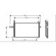 KONDENSATOR     MICRA K11, passend für 93-97            650x280mm 921105B000