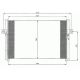 KONDENSATOR     H100;H150, passend für 97-02              588x394 97606-4A000