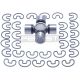 Kreuzgelenk kardanwelle passend für CHRYSLER ASPEN, DODGE DAKOTA, DODGE DURANGO, DODGE NITRO, DODGE RAM, FORD MAVERICK, FORD RANGER, FORD USA COUGAR, FORD USA ESCAPE, FORD USA EXPLORER, FORD USA EXPLORER SPORT TRAC, FORD USA GRAND