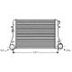 LADELUFTKÜHLER passend für VW Golf V/A3/Passat/Touran 1K0145803