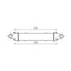 LADELUFTKÜHLER  MERCEDES , passend für C-KLASSE W-204 200/220 CDI A2045000300