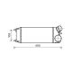 Ladeluftkühler passend für Ford Fiesta VI 1,6 TDCI 1516720