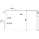 KONDENSATOR  JEEP passend für JEEP GR. CHEROKEE 11/2010 00K55038003AE