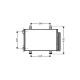 KONDENSATOR passend für OPEL Agila B 2008->1,0/1,2 470921493194055