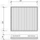 INNENRAUMFILTER  MERCEDES passend für W163  02.98-06.05 A1638350147