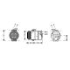 KOMPRESSOR  OPEL passend für OPEL ZAFIRA 10/1999 24464152