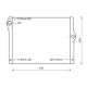 KÜHLER passend für BMW 5ER F10/F11 03/2010 17117573257