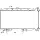 KÜHLER passend für NISSAN PRIMERA P12 03/2002 21460AV600