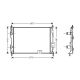 KÜHLER passend für NISSAN QASHQAI 02/2007 21400JD20A