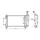 KÜHLER passend für FIAT IDEA 350 1,4 16V 46834075