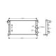 KÜHLER passend für FIAT PANDA 169 09/2003->> 46798743