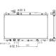 KÜHLER passend für HONDA CR-V 2006 19010RZPG51