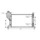 KÜHLER passend für MERCEDES Sprinter W-901 A9015003800
