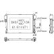 KÜHLER passend für M B W221 S-KLASSE 10/2005 A2215000003