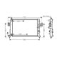 KÜHLER passend für OPEL CORSA C 06/2004 13100381