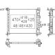 KÜHLER passend für OPEL MERIVA B 13283247