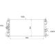 KÜHLER passend für OPEL ZAFIRA C 10/2011 13311078