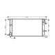 KÜHLER passend für RENAULT MEGANE 3 11/2008 214100016R