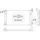 KÜHLER passend für TOYOTA AVENSIS 10/2003 164000H180