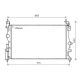 KÜHLER         OPEL CORSA, passend für CORSA E 1,0;1,3 CDTi 13440204